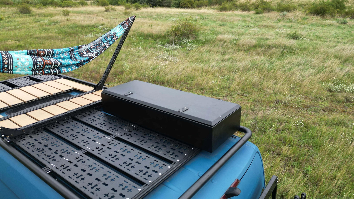 Aluminium Heckbox Serie350 , Dachbox abschließbar 500 x 1350 x 350 - CamperRamper