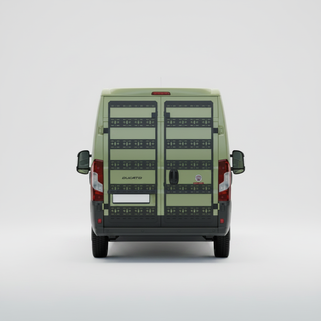 Backrack modular, Heckträger für Fiat Ducato, Citroën Jumper, Peugeot Boxer (ab 2006) und Baugleich - CamperRamper