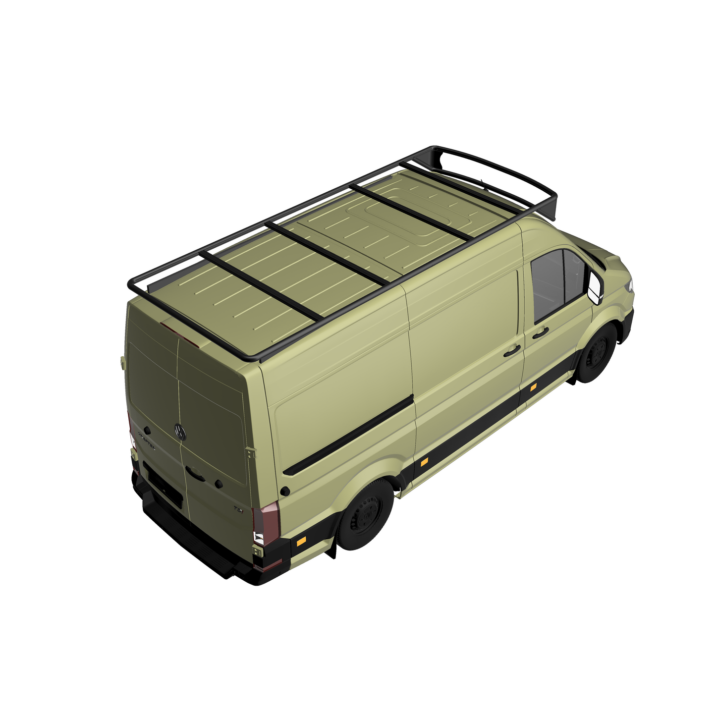 Dachträger Base Light ready curved für VW Crafter und MAN TGE (ab 2017) - CamperRamper