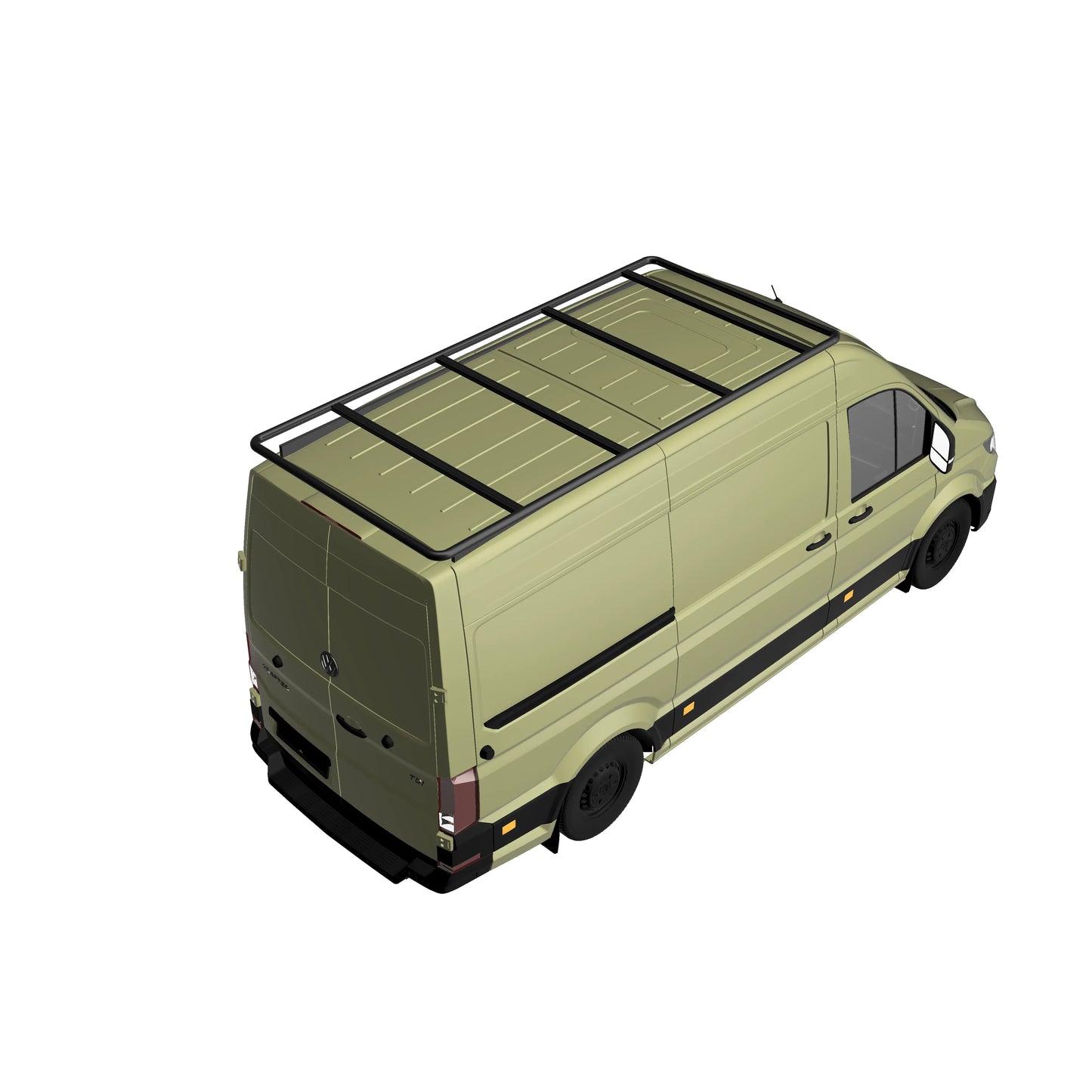 B-RAX Dachträger Base straight für VW Crafter und MAN TGE (ab 2017)