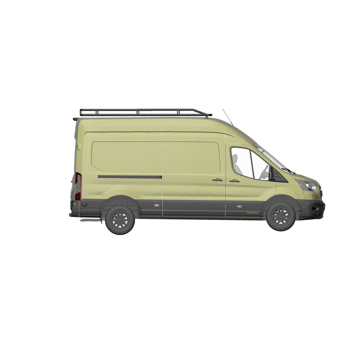 B-RAX Dachträger RailBase straight für Ford Transit (ab 2013)