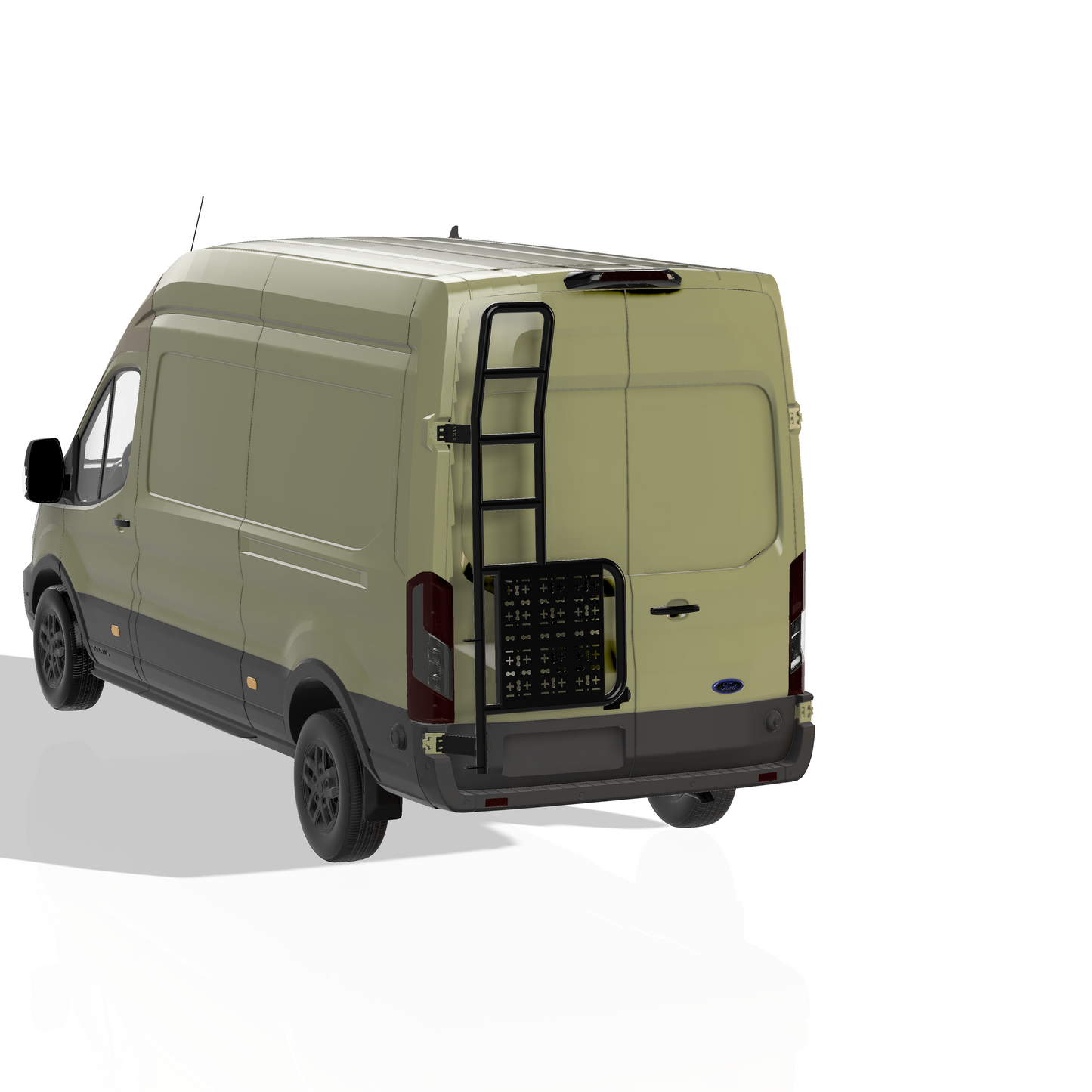 B-RAX Heckleiter mit Montageplatte für Ford Transit (ab 2013) *H3*