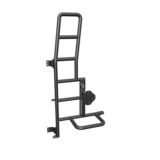 Heckleiter mit Reserveradhalter für Mercedes Sprinter (ab Bj. 2006 ) und VW Crafter (Bj. 2006-2016) *H2*