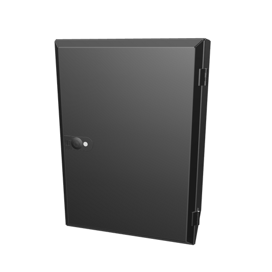 Leichter und robuster Aluminium Staukasten, staubdicht, wasserdicht, rostfei, verschliebar, pulverbeschichtet