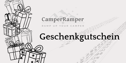 Gutschein für Offroad, Vanlife & Co. | Camperramper.de Geschenkgutschein