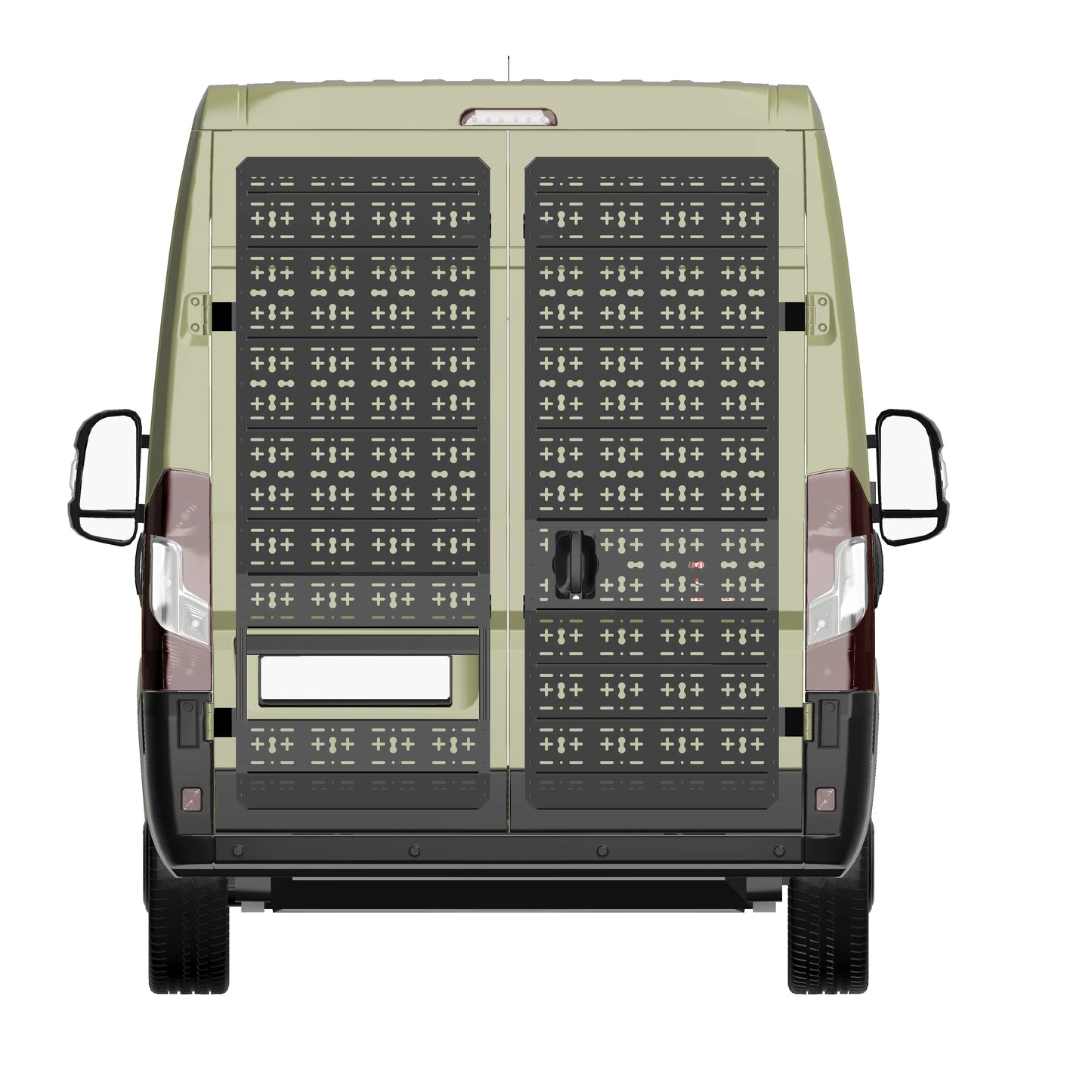 Backrack modular, Heckträger für Fiat Ducato, Citroën Jumper, Peugeot Boxer (ab 2006) und Baugleich