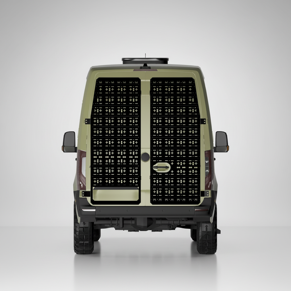 B-RAX Backrack modular, Heckträger für Mercedes Sprinter (ab Bj. 2006 ...