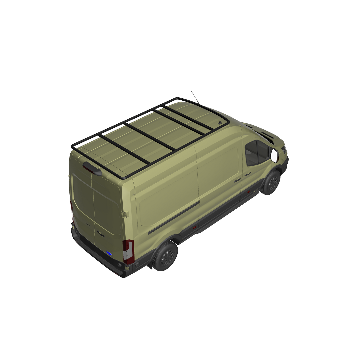 B-RAX Dachträger Base curved für Ford Transit (ab 2013)