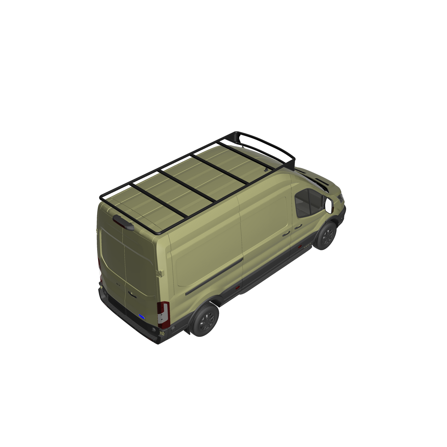 B-RAX Dachträger Base Light ready curved für Ford Transit (ab 2013)