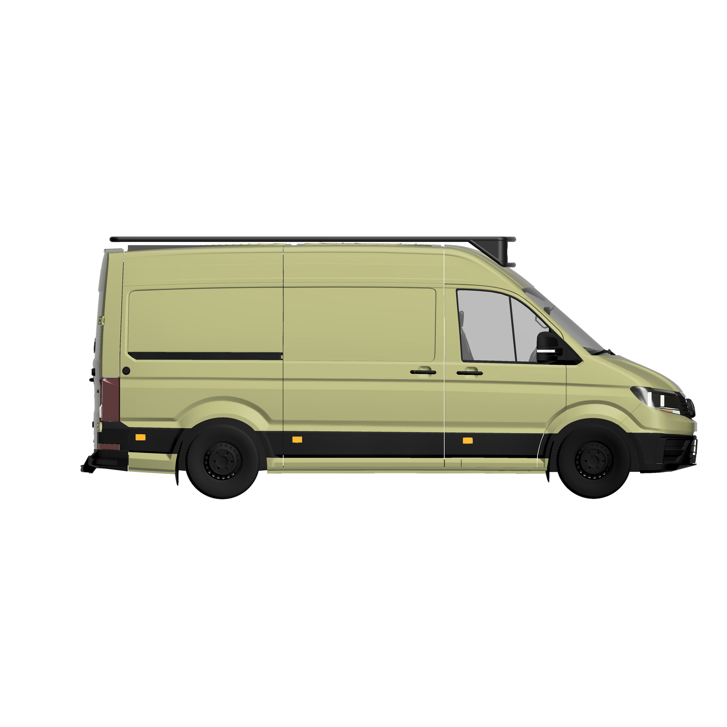 Dachträger Base Light ready curved für VW Crafter und MAN TGE (ab 2017) - CamperRamper