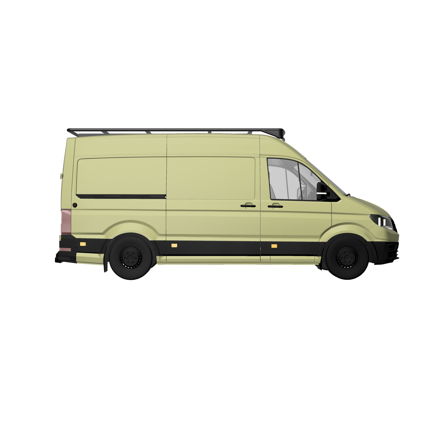 Dachträger Base Light ready curved für VW Crafter und MAN TGE (ab 2017) - CamperRamper