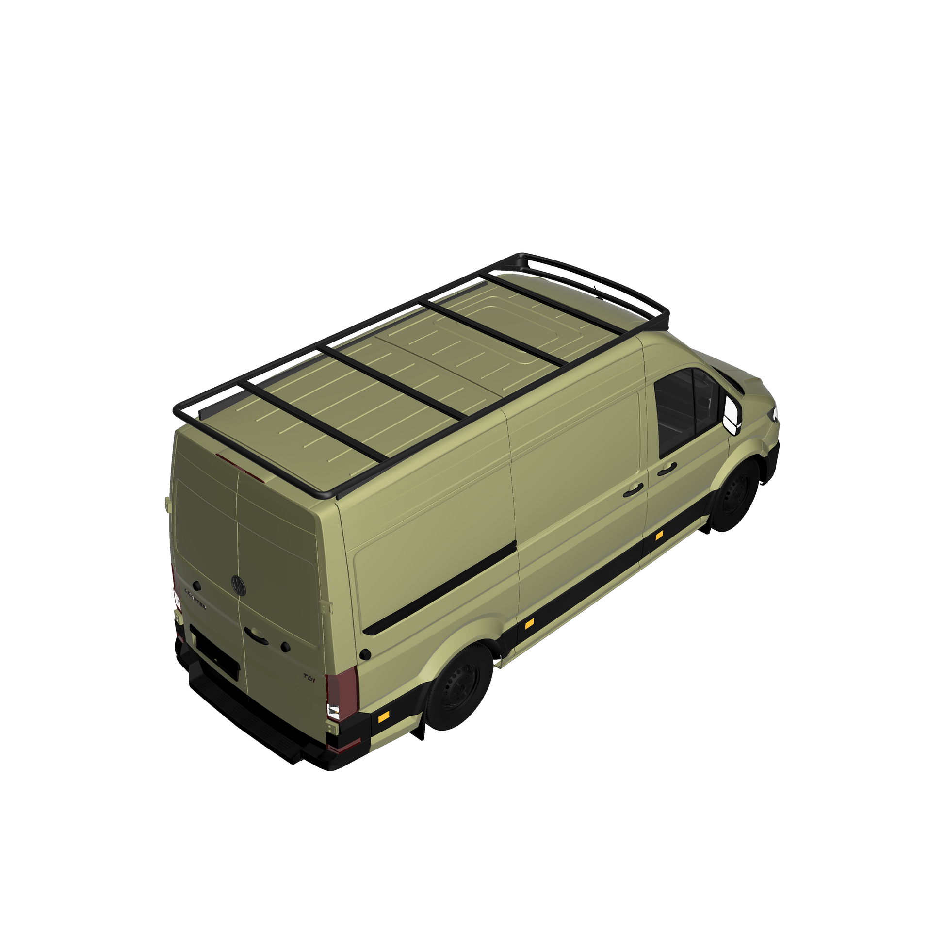 Dachträger Base Light ready curved für VW Crafter und MAN TGE (ab 2017) - CamperRamper
