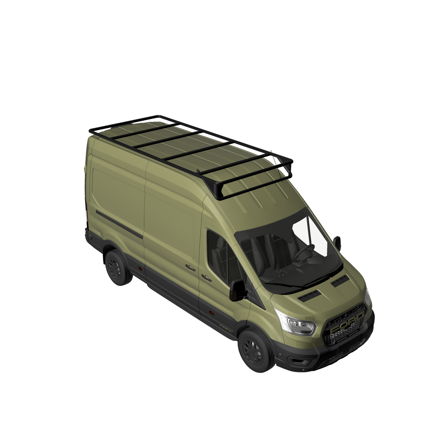 B-RAX Dachträger Base Light ready straight für Ford Transit (ab 2013)