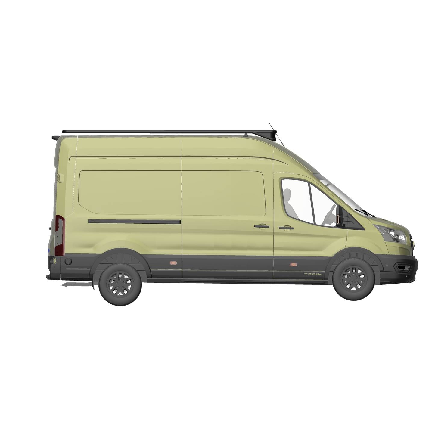 B-RAX Dachträger Base Light ready straight für Ford Transit (ab 2013)