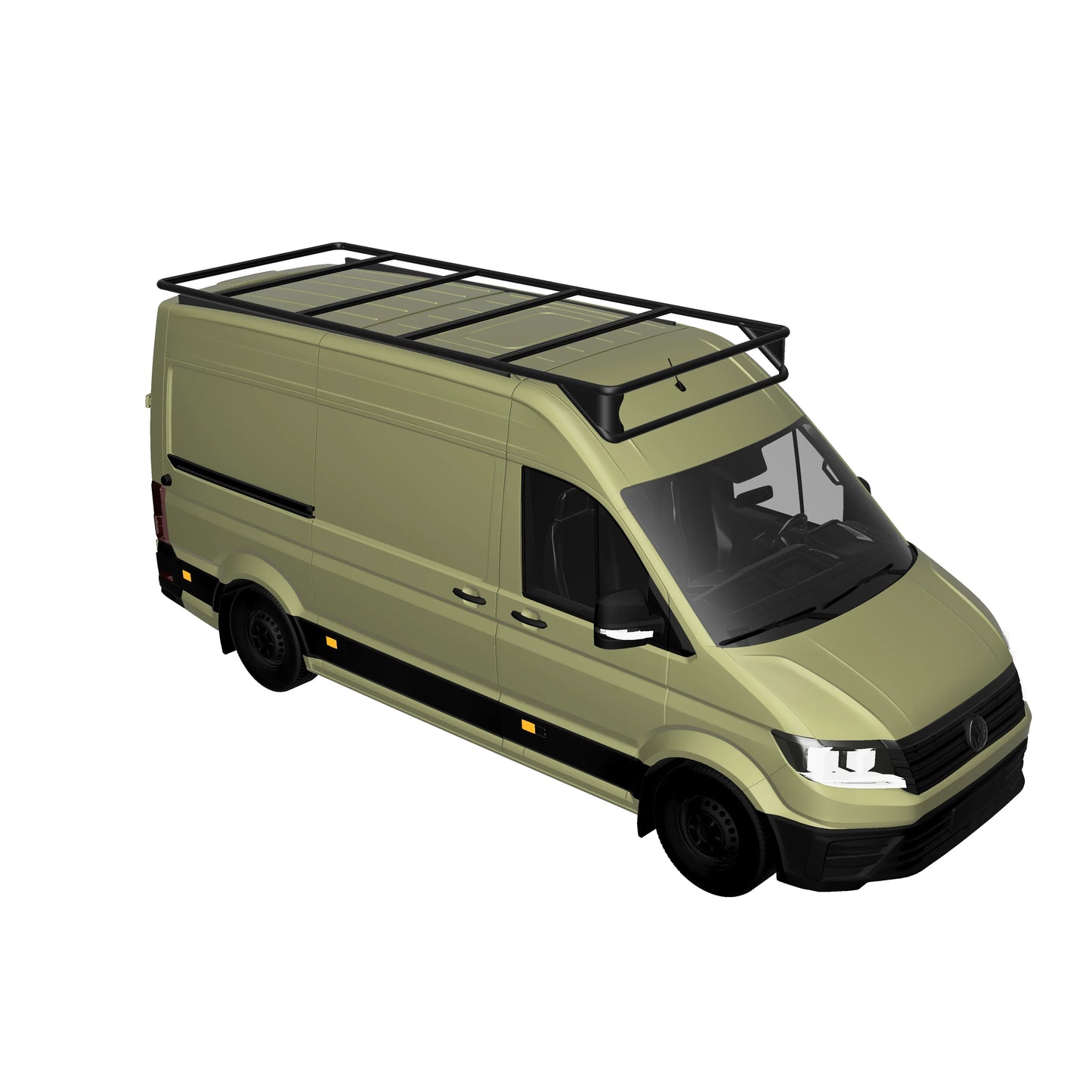 B-RAX Dachträger Base Light ready straight für VW Crafter und MAN TGE (ab 2017)