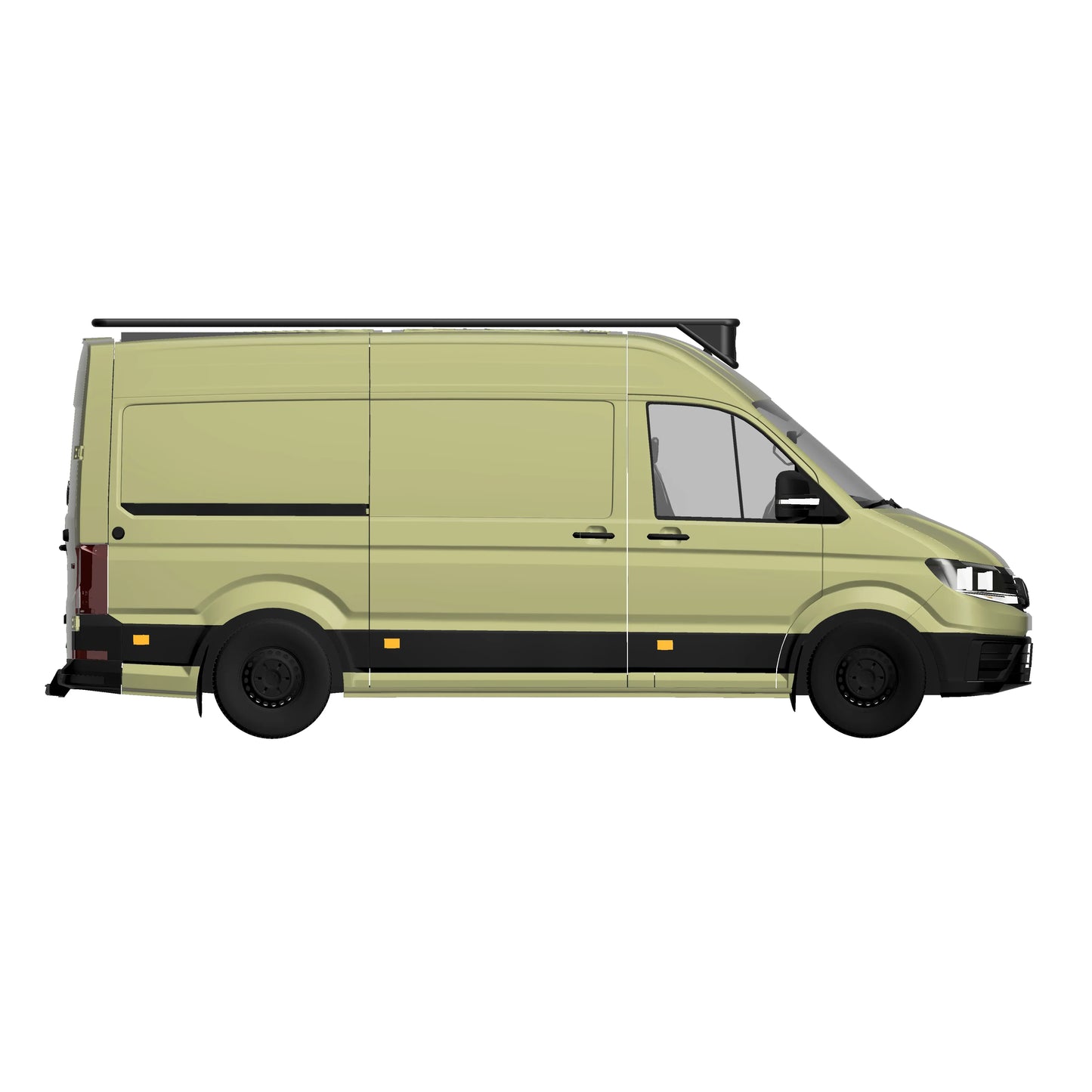 B-RAX Dachträger Base Light ready straight für VW Crafter und MAN TGE (ab 2017)