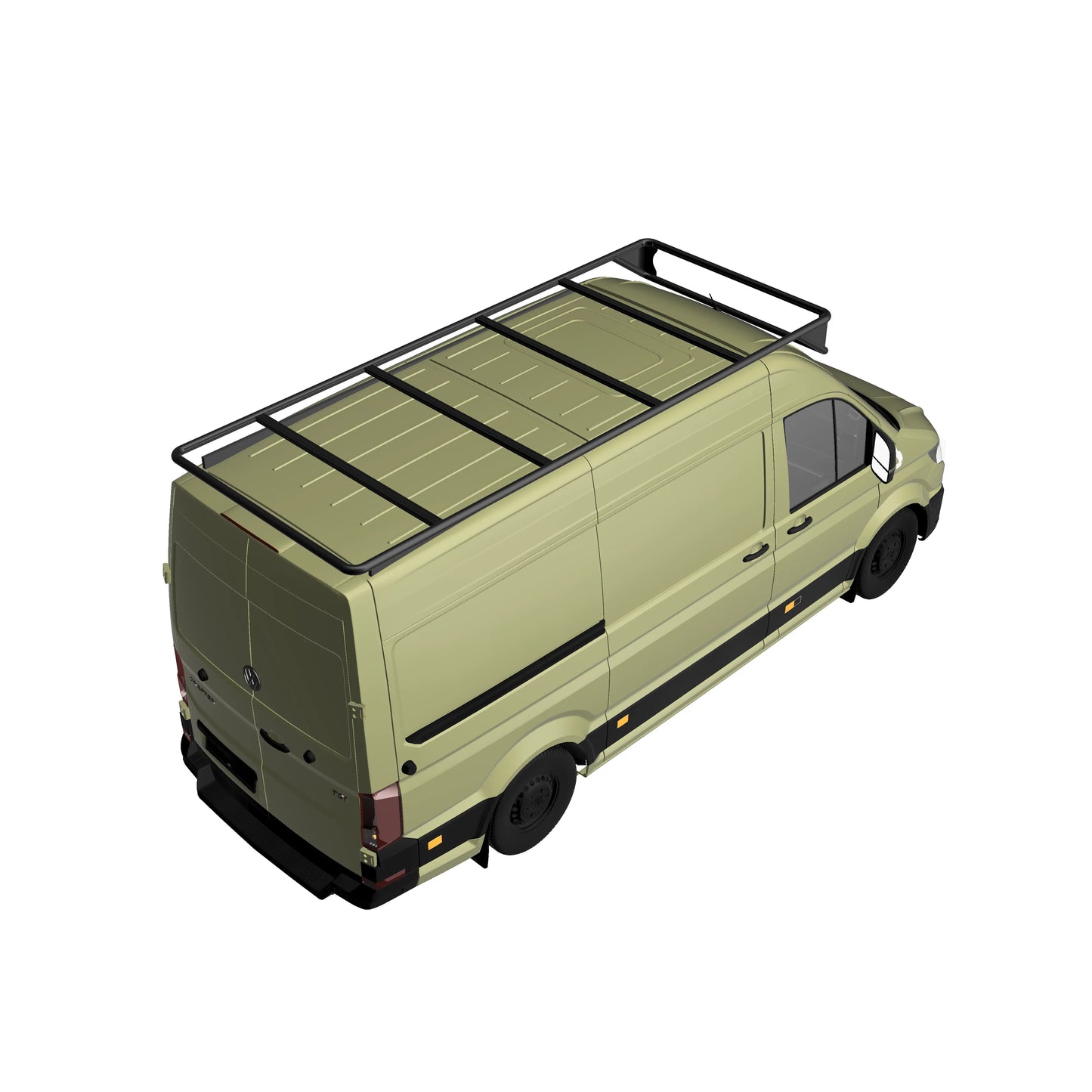 B-RAX Dachträger Base Light ready straight für VW Crafter und MAN TGE (ab 2017)