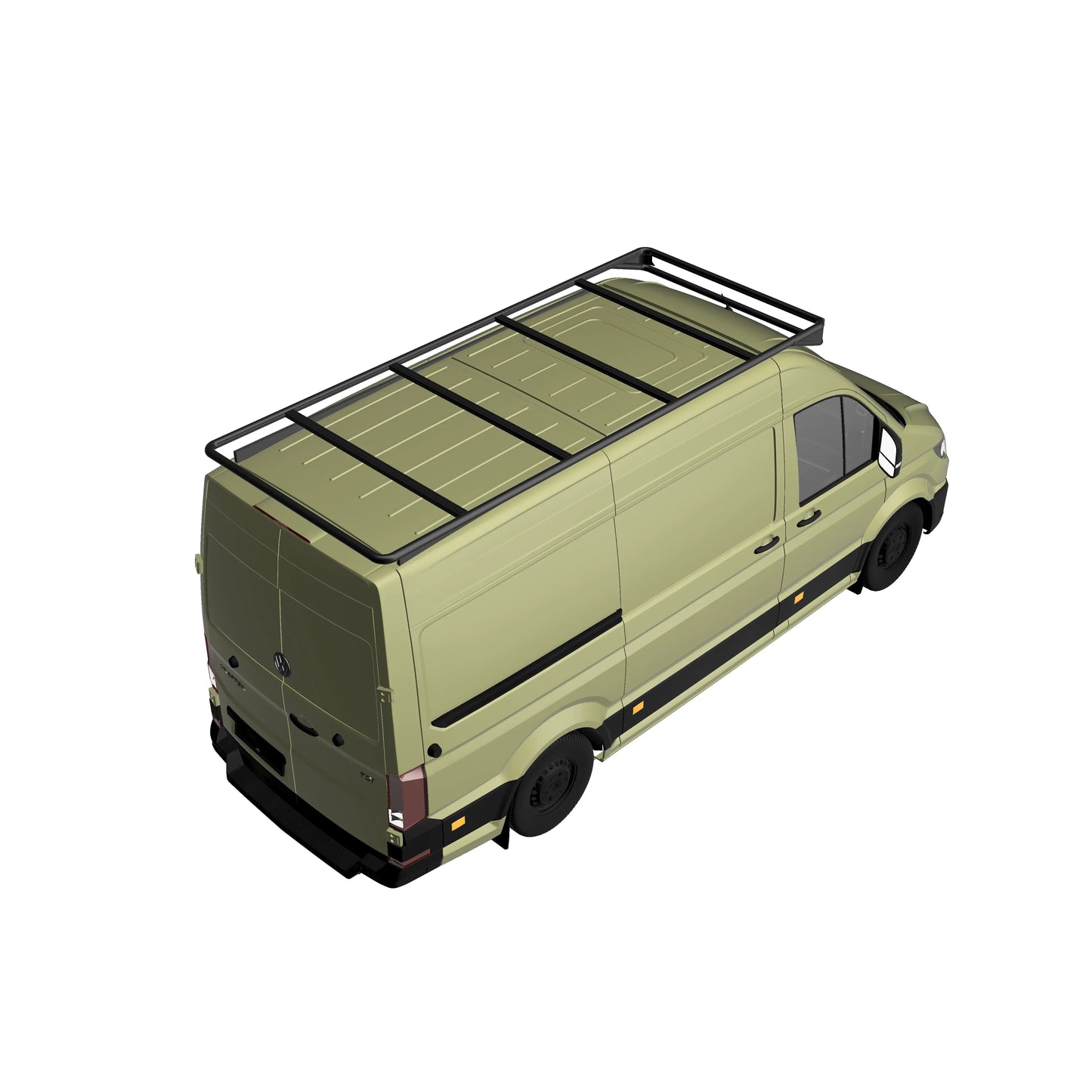 B-RAX Dachträger Base Light ready straight für VW Crafter und MAN TGE (ab 2017)