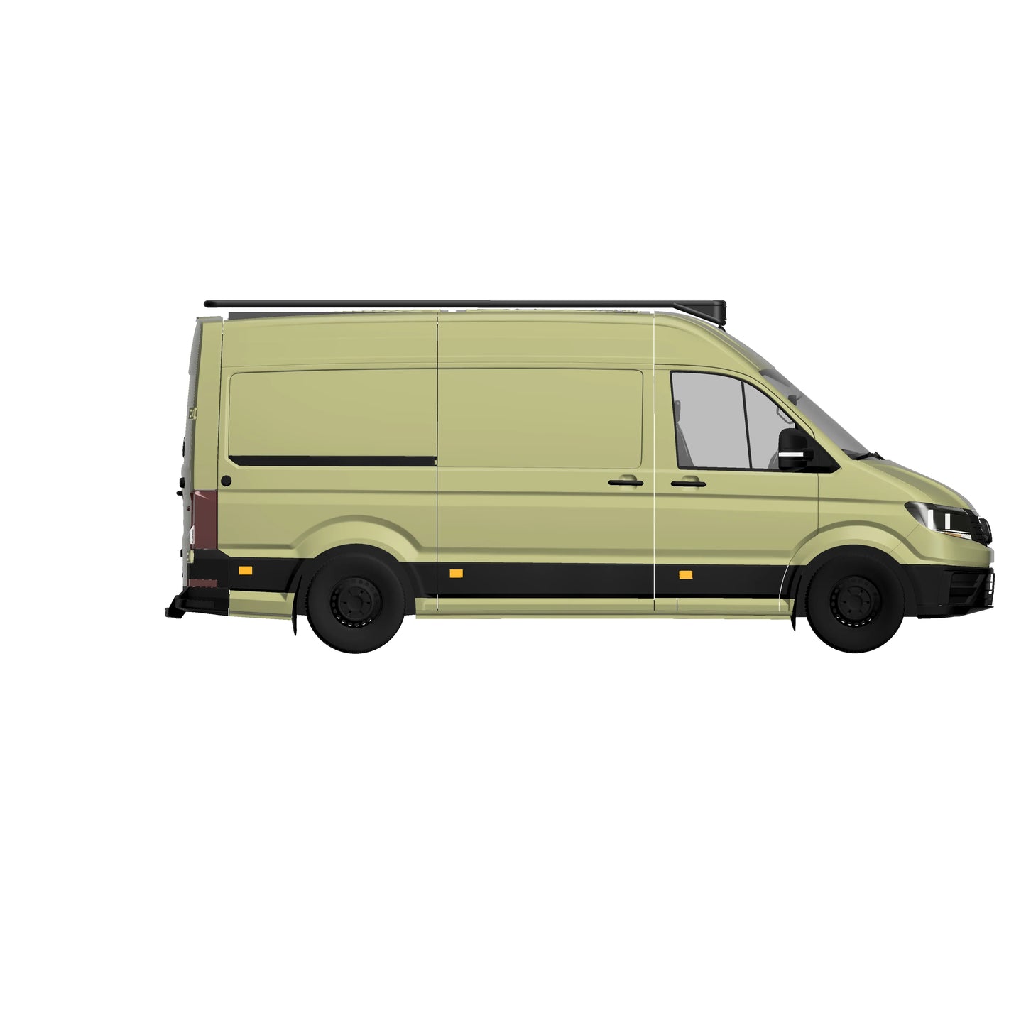 B-RAX Dachträger Base Light ready straight für VW Crafter und MAN TGE (ab 2017)