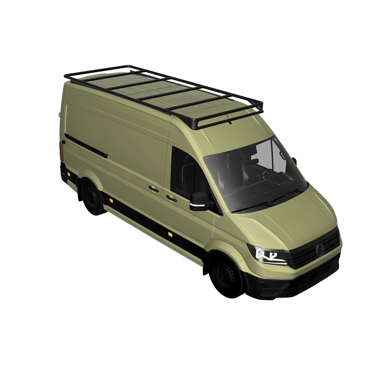 B-RAX Dachträger Base Light ready straight für VW Crafter und MAN TGE (ab 2017)