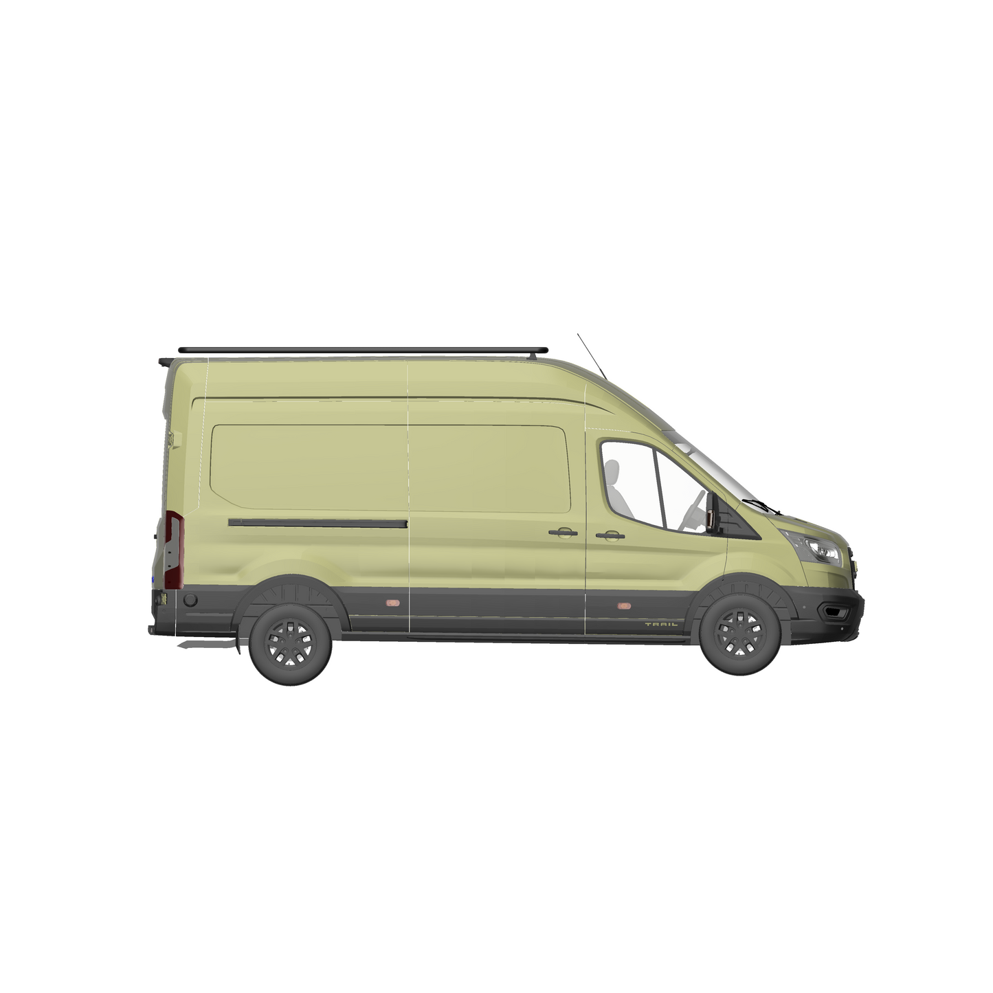 B-RAX Dachträger Base straight für Ford Transit (ab 2013)