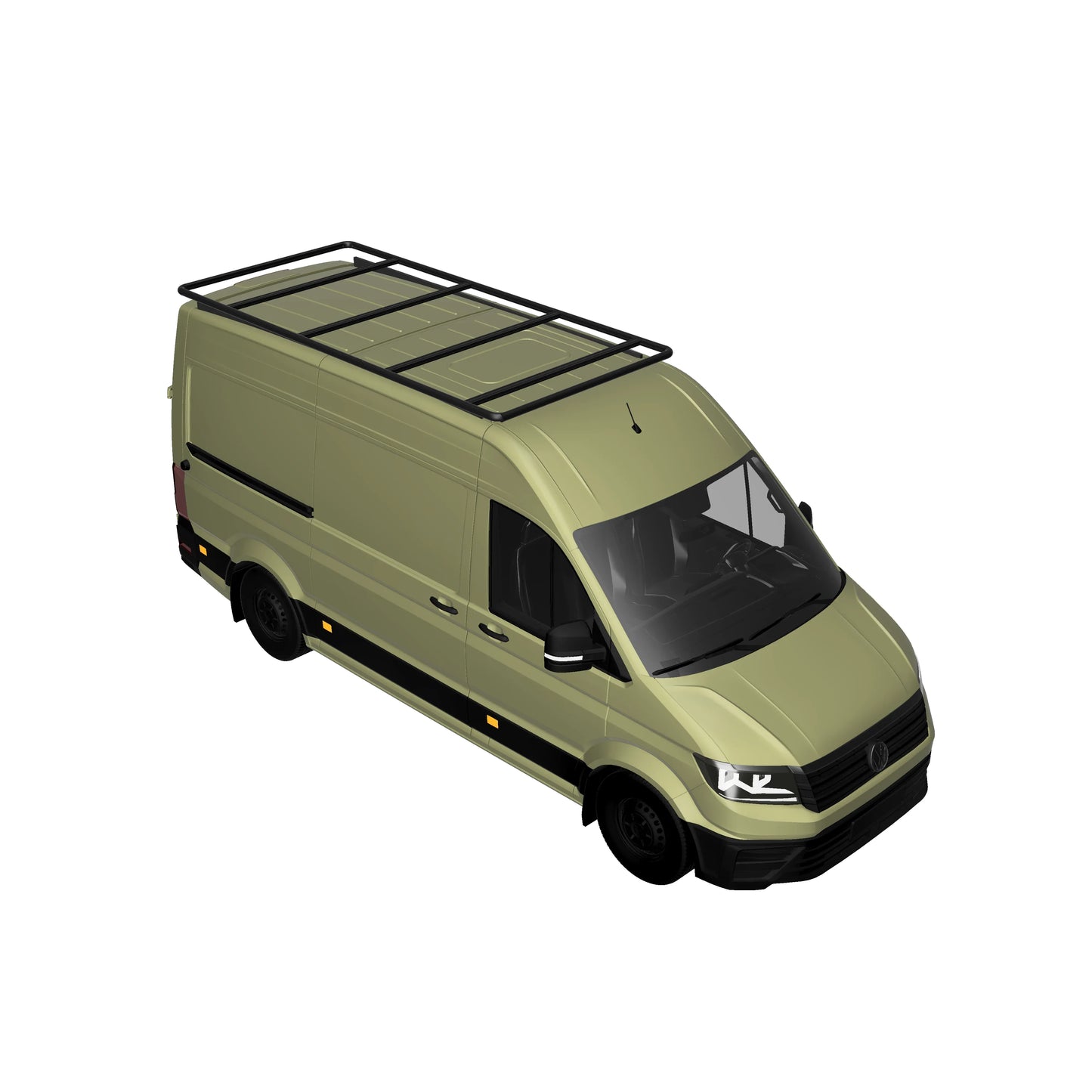 B-RAX Dachträger Base straight für VW Crafter und MAN TGE (ab 2017)