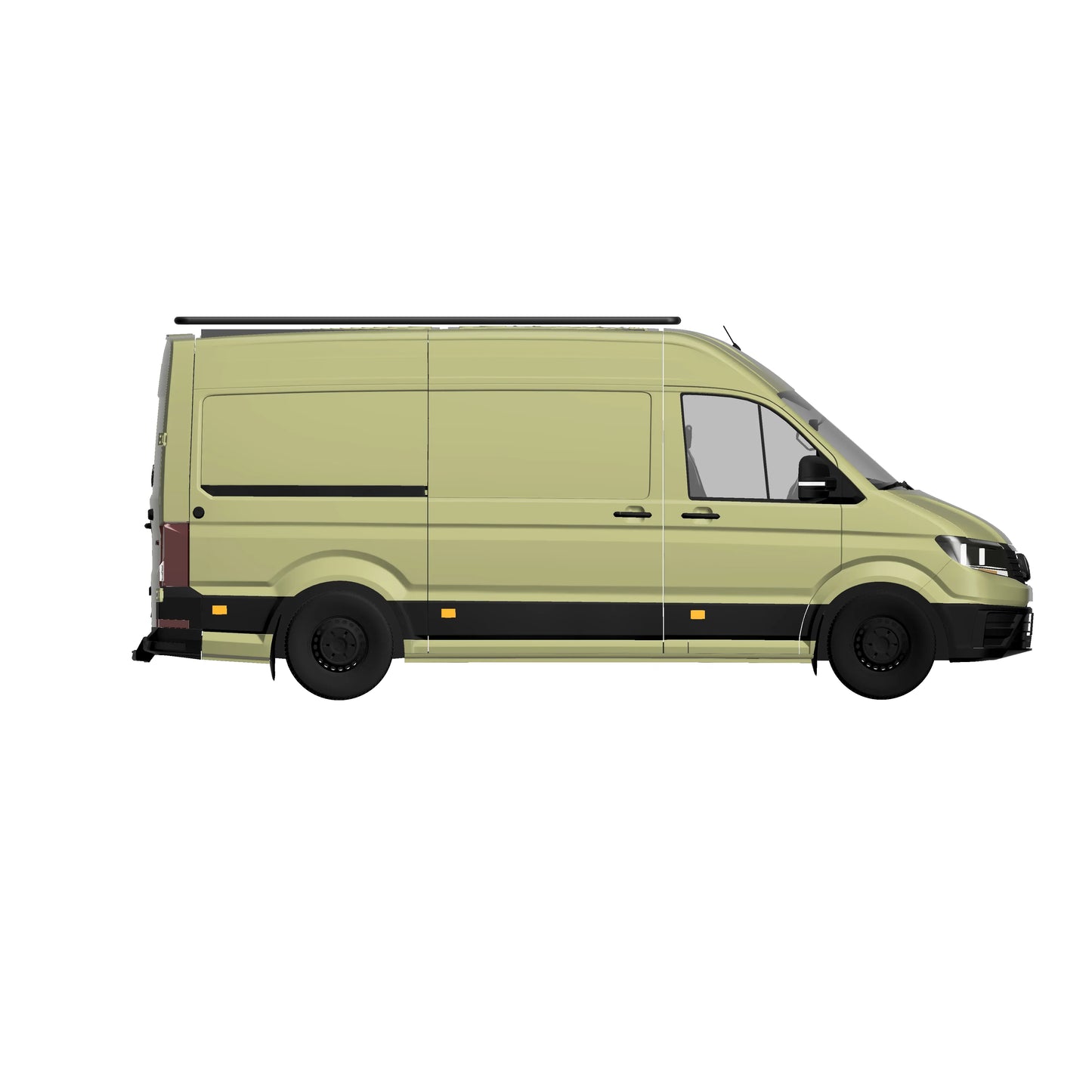 B-RAX Dachträger Base straight für VW Crafter und MAN TGE (ab 2017)