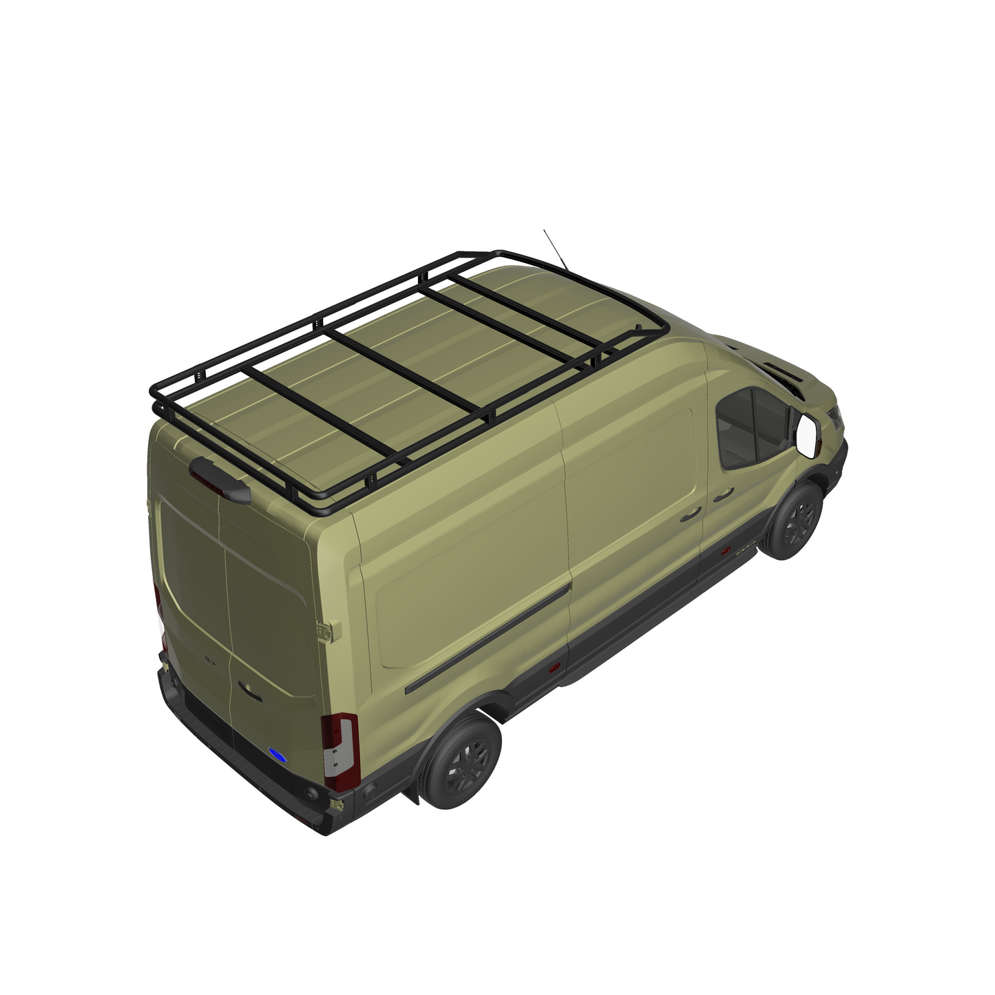 B-RAX Dachträger RailBase curved für Ford Transit (ab 2013)