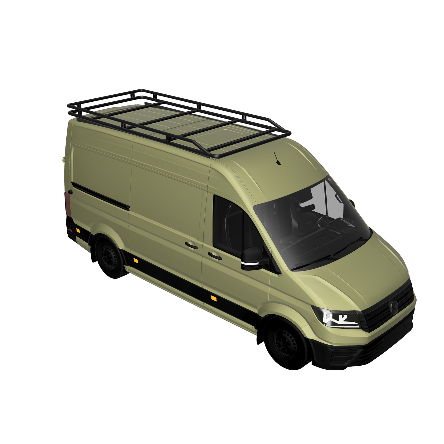 B-RAX Dachträger RailBase straight für VW Crafter und MAN TGE (ab 2017)