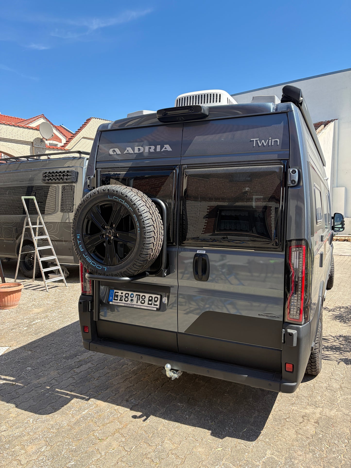 B-RAX Reserveradträger Fiat Ducato, Citroën Jumper, Peugeot Boxer (ab 2006) und Baugleich