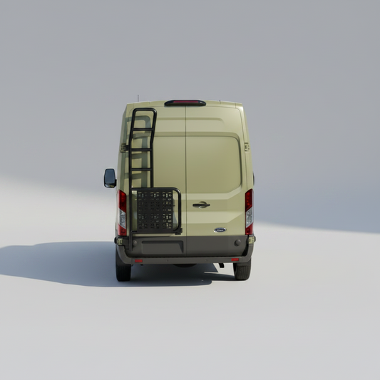 B-RAX Heckleiter mit Montageplatte für Ford Transit (ab 2013) *H3*
